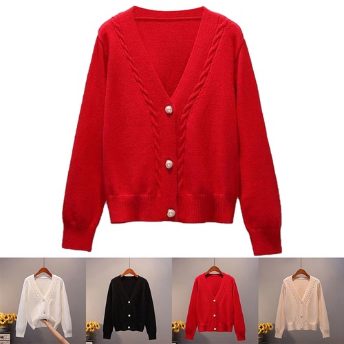 Damen cardigan knopf - damen,