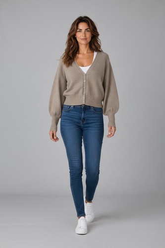 Damen strickjacke cardigan - damen,