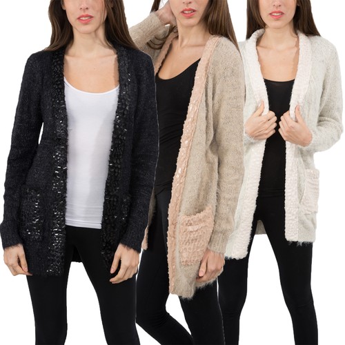 Damen strick jacke - jacke, cardigan