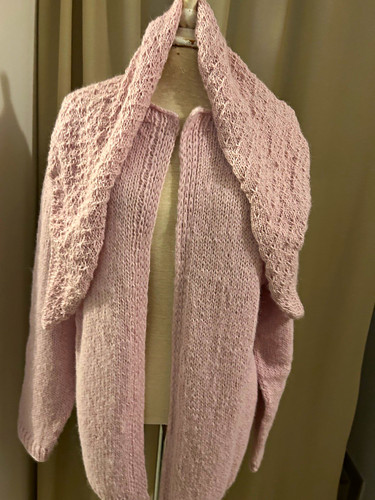 Damen strickjacke weste rosa - ,