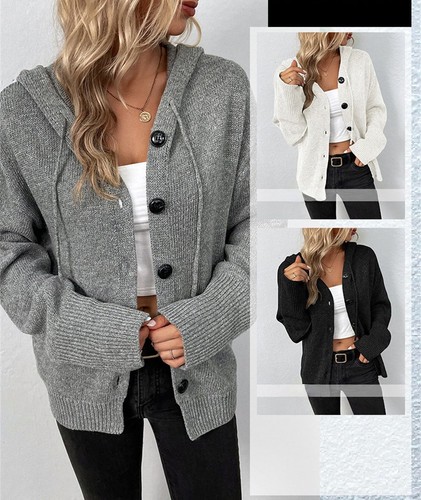 Damen ausschnitt strickjacke - damen,