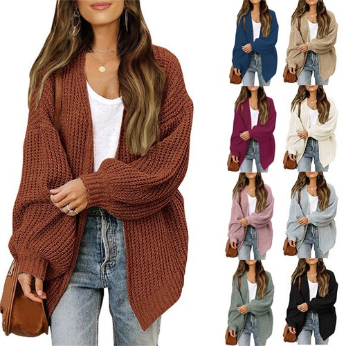 Damen strickjacke winter warm - strickjacke,