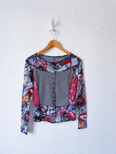 Vintage strickjacke m - vintage, gr.