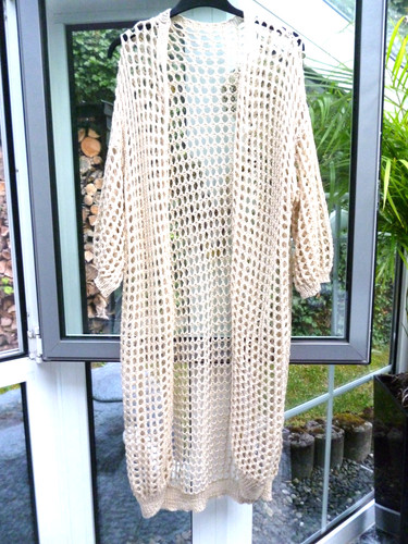 Strickweste damen lang - lang, in