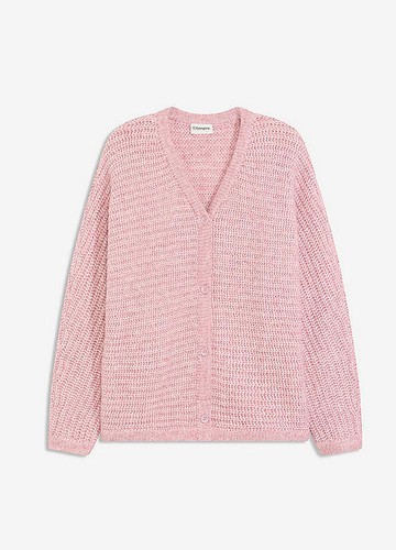 Grobstrickjacke mit wollanteil - mit,