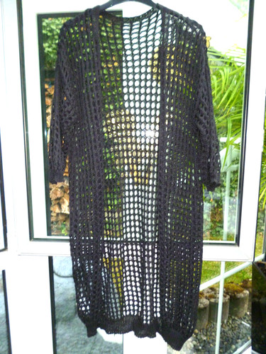 Strickweste damen lang - lang, in