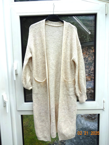 Strickjacke damen lang ohne - strickjacke,