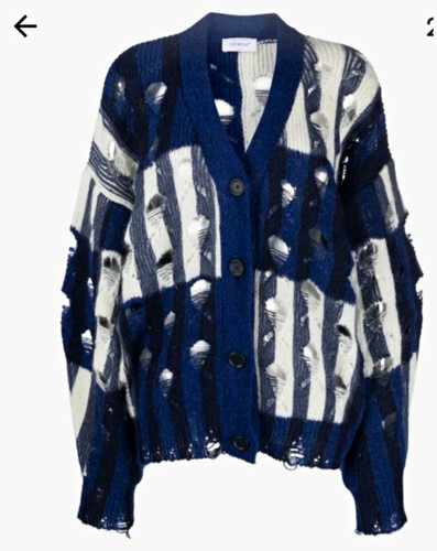 Off white strickjacke - off-white, /