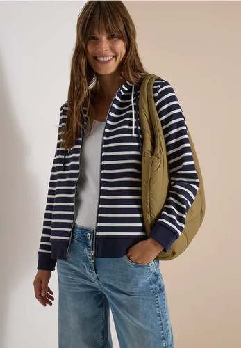 Cecil 325644 stripe - stripe, jacke