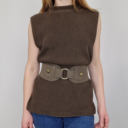 Oversized strickweste s - oversized,