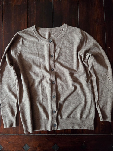 Strickjacke cardigan braun - cardigan,,