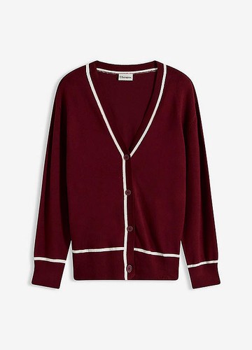 Strickjacke mit knopfleiste - strickjacke,