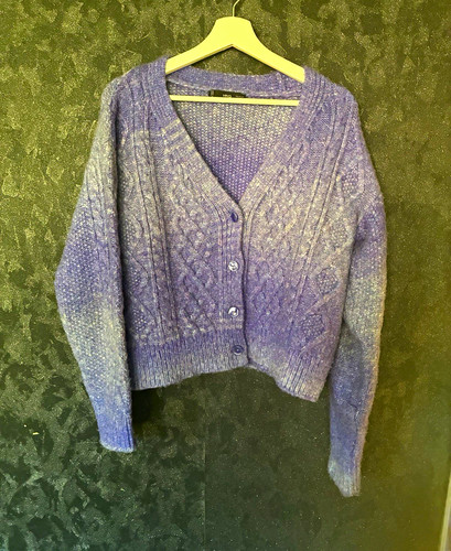 Mango damen strickjacke lila - damen,
