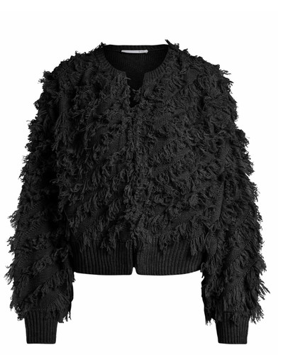Oui strickjacke mit - oui, fransen