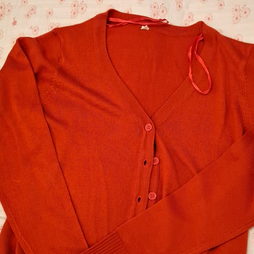Damen strickjacke orange - c&a,