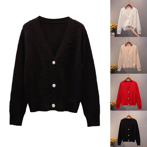 Damen feste strickjacken - damen,